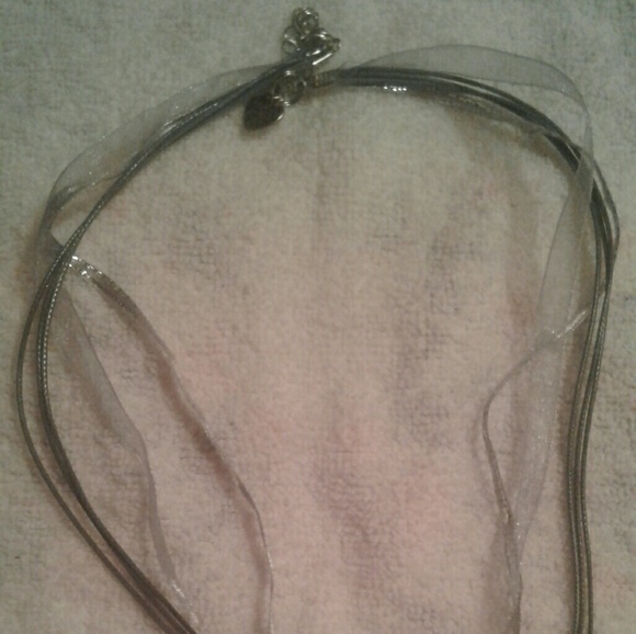 A wire formed bat pendant/necklace PRICE IS FIRM - Picture 2 of 2